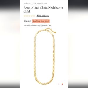 Kendra Scott Ronnie Link Chain Necklace